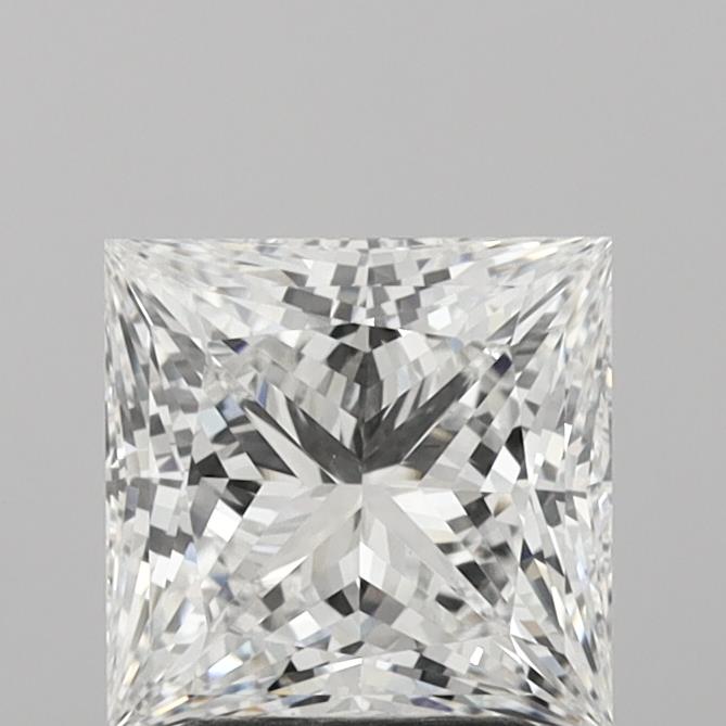 2.42ct Princess E VVS2 Lab Created Diamond