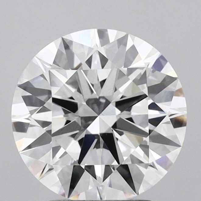 2.77ct Round E VVS2 Lab Created Diamond