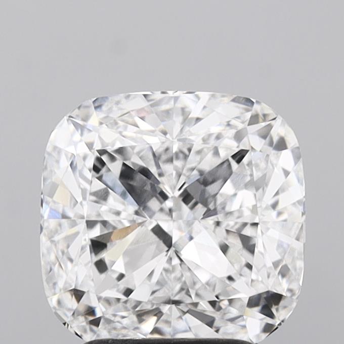 3.01ct Cushion D VVS2 Lab Created Diamond