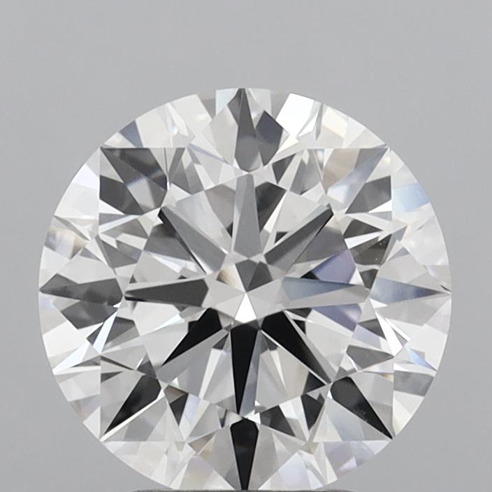3.08ct Round E VVS2 Lab Created Diamond
