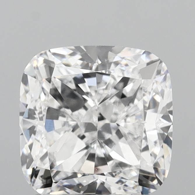 2.25ct Cushion D VVS2 Lab Created Diamond