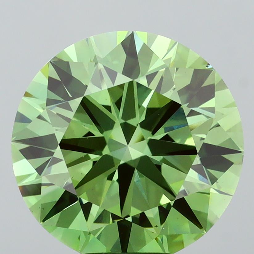 6.72ct Round  VS2 Lab Created Diamond