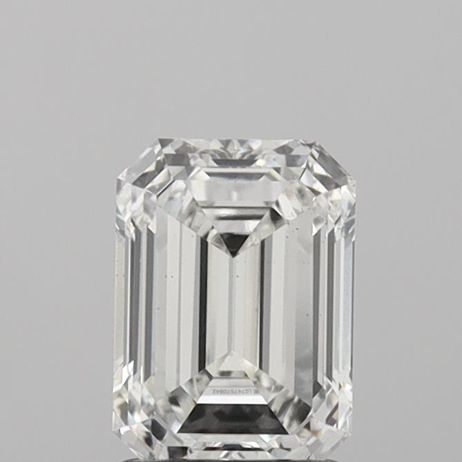 1.62ct Emerald F VS2 Lab Created Diamond
