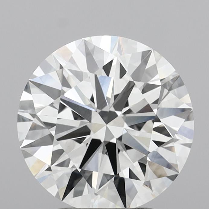3.09ct Round F VVS2 Lab Created Diamond