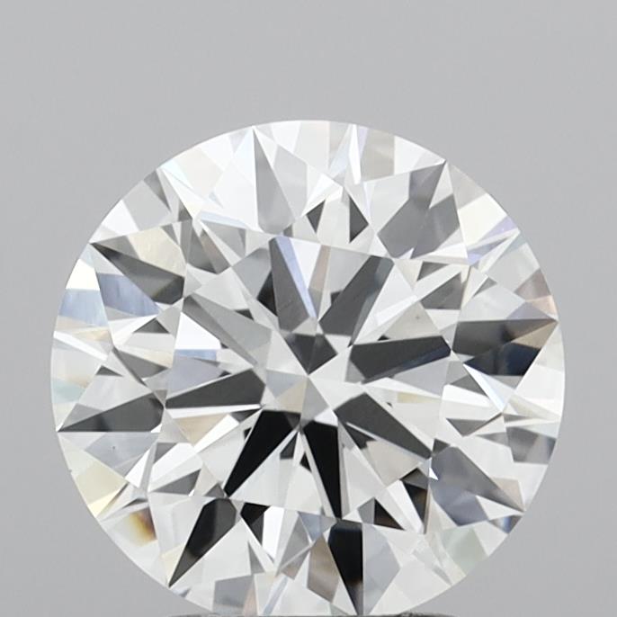 2.77ct Round E VVS2 Lab Created Diamond