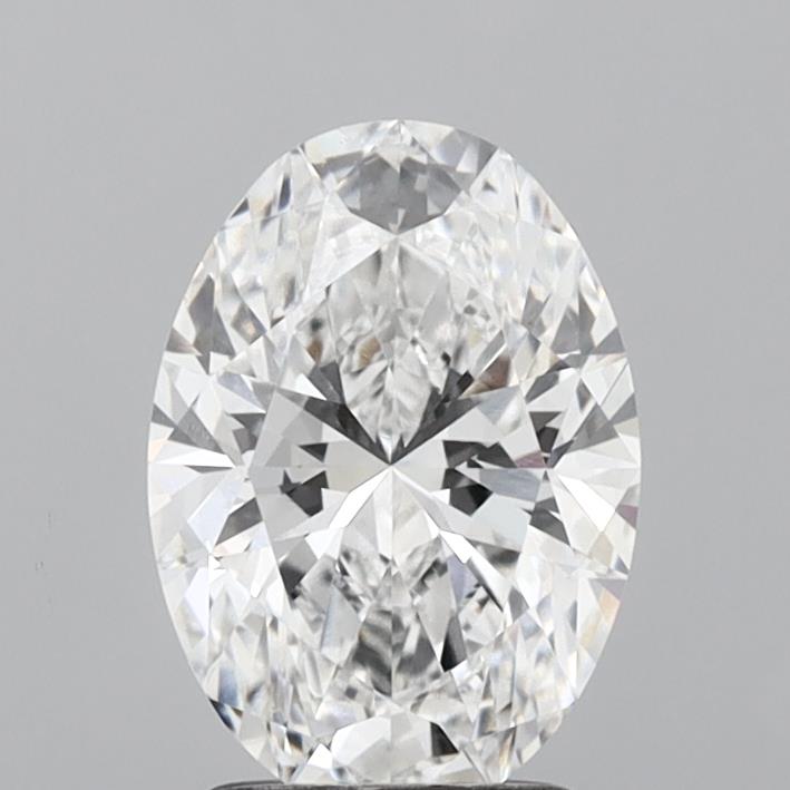 2.06ct Oval E VVS1 Lab Created Diamond
