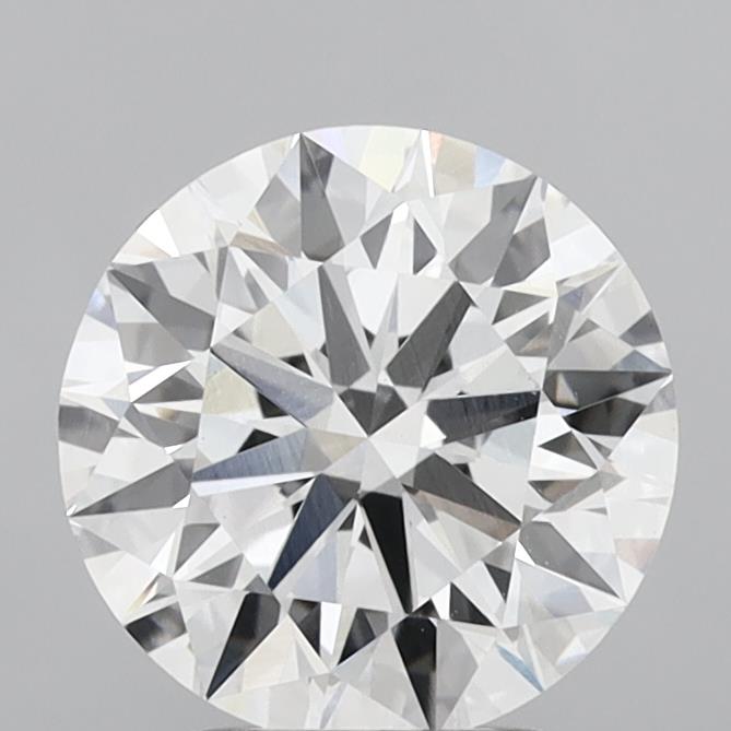 3.02ct Round E VVS2 Lab Created Diamond