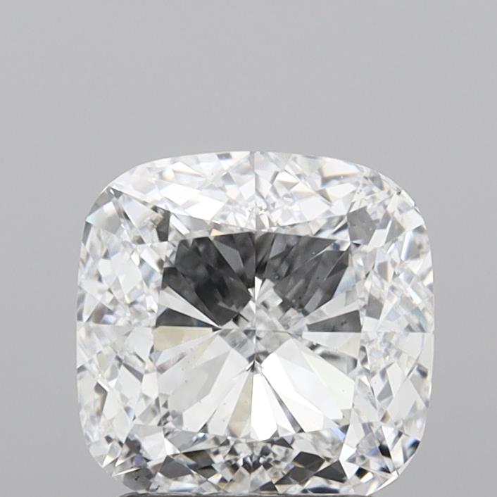 2.56ct Cushion D VS1 Lab Created Diamond