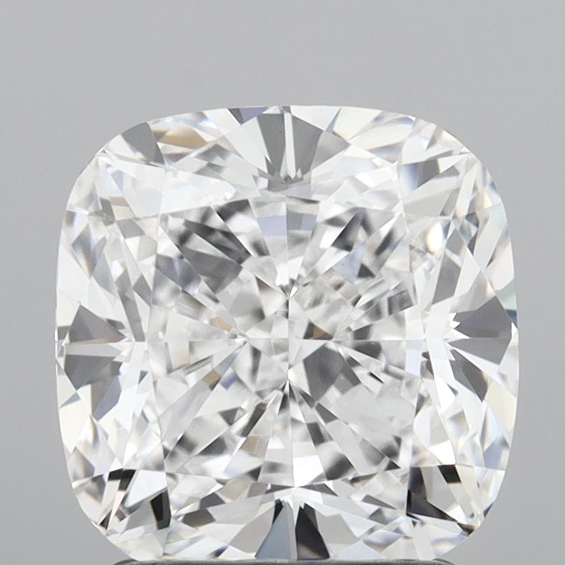 2.59ct Cushion D VVS2 Lab Created Diamond