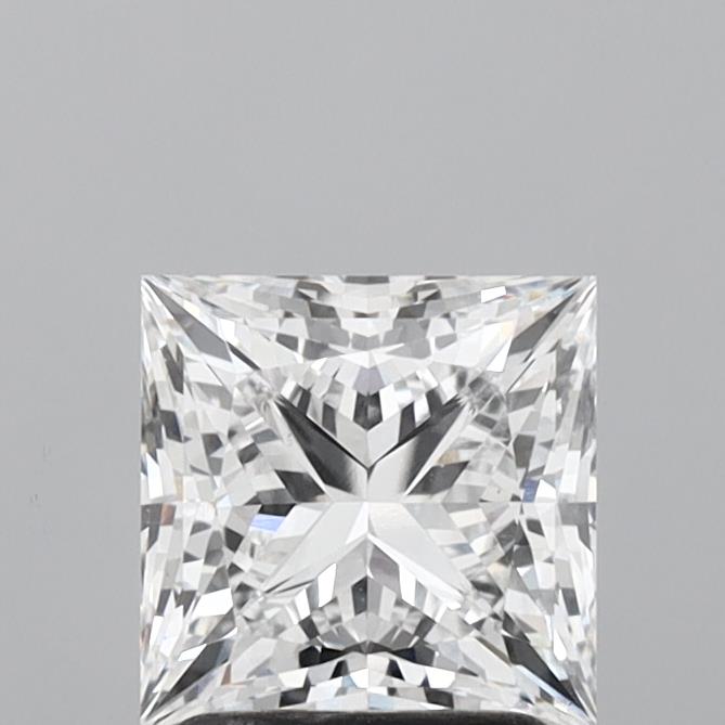 2.08ct Princess E VVS2 Lab Created Diamond