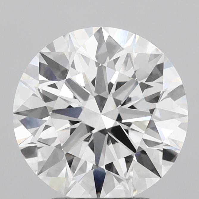 3.04ct Round E VVS2 Lab Created Diamond