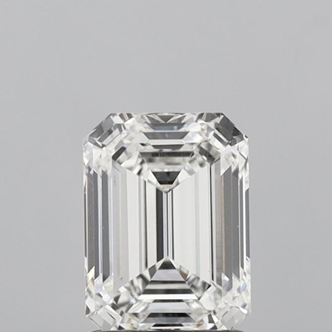 1.46ct Emerald F VS1 Lab Created Diamond