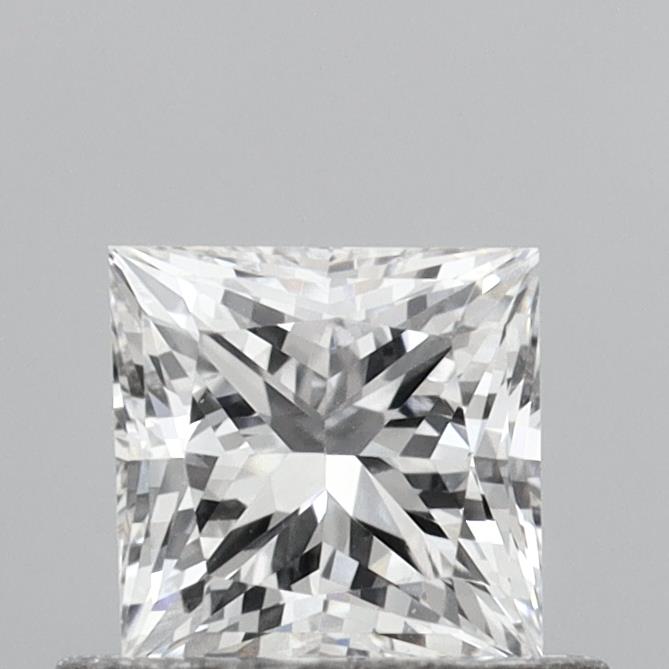 0.66ct Princess E VVS2 Lab Created Diamond