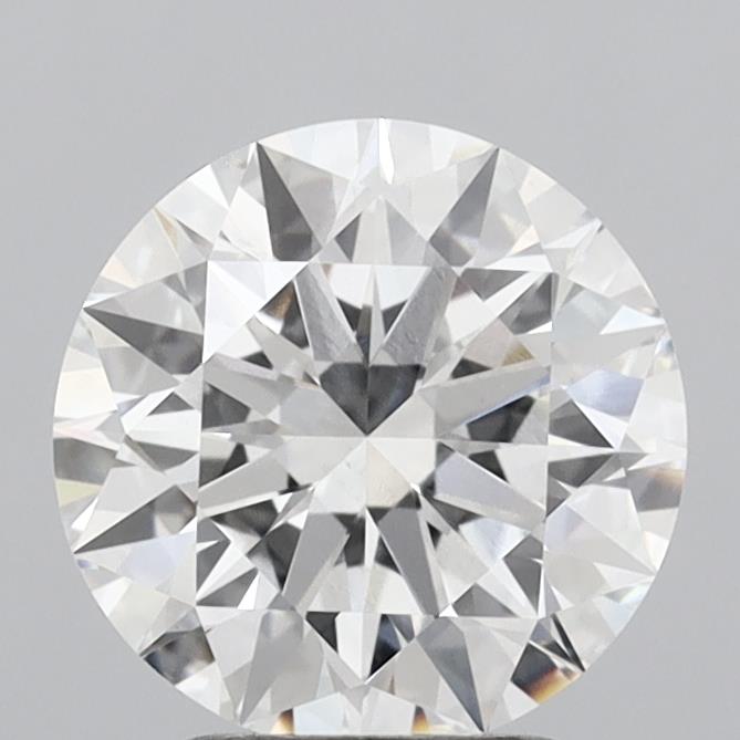 2.82ct Round E VVS2 Lab Created Diamond