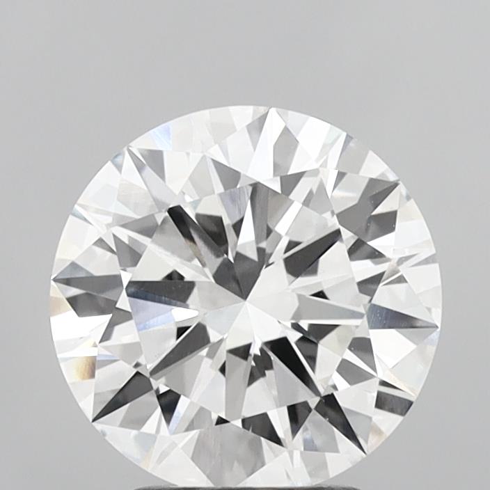 2.84ct Round D VVS2 Lab Created Diamond