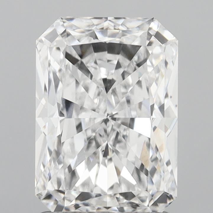 2.03ct Radiant D VS1 Lab Created Diamond