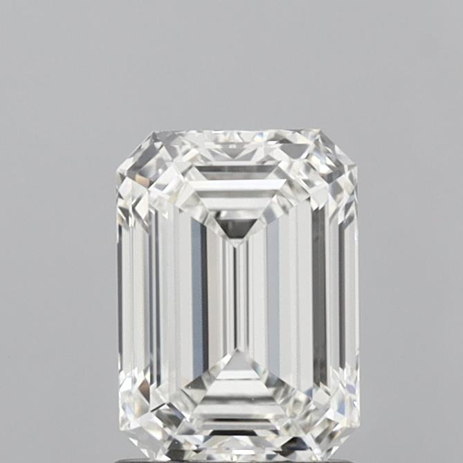 1.55ct Emerald G VVS2 Lab Created Diamond