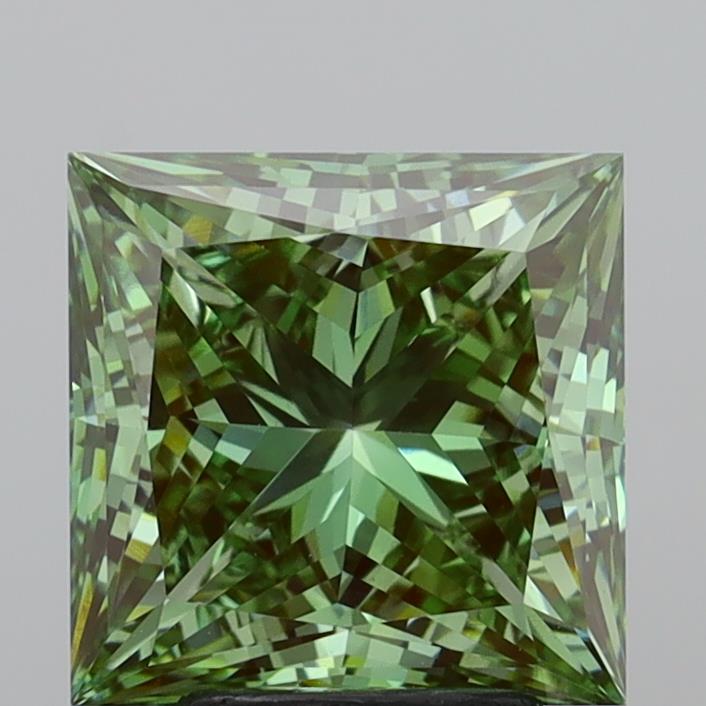 4.08ct Princess  VVS2 Lab Created Diamond