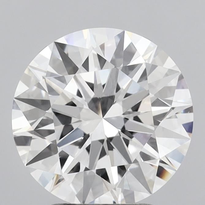 3.02ct Round E VVS2 Lab Created Diamond
