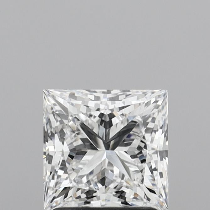 1.53ct Princess D VVS2 Lab Created Diamond