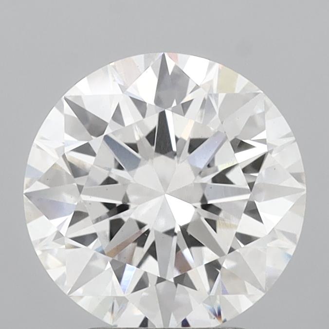 2.87ct Round E VS1 Lab Created Diamond