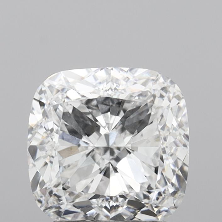 2.72ct Cushion D VS1 Lab Created Diamond