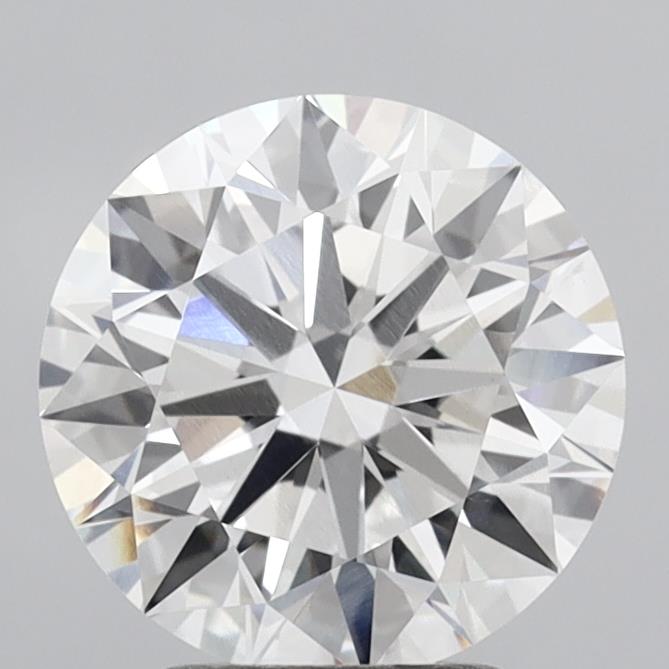3.04ct Round E VVS2 Lab Created Diamond