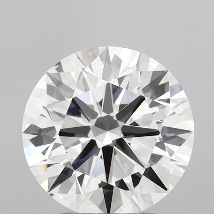 2.9ct Round F VVS2 Lab Created Diamond