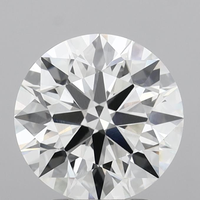 2.96ct Round D VVS2 Lab Created Diamond