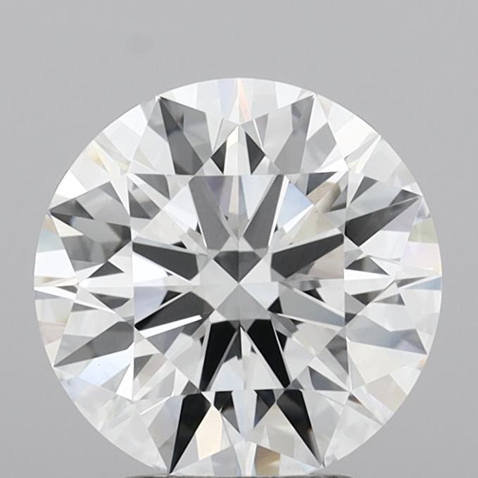 2.93ct Round E VVS2 Lab Created Diamond