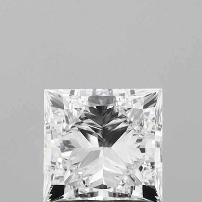 1.55ct Princess E VVS1 Lab Created Diamond