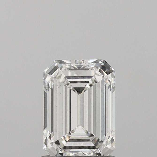 1.1ct Emerald F VS2 Lab Created Diamond