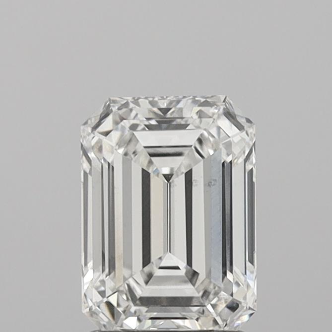 1.63ct Emerald F VS2 Lab Created Diamond