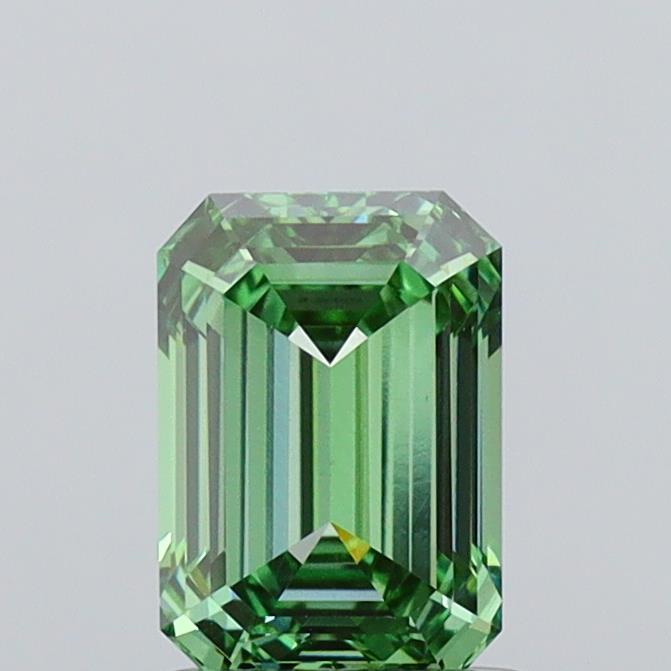 1.51ct Emerald  VS1 Lab Created Diamond