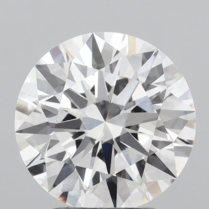 2.83ct Round E VVS2 Lab Created Diamond