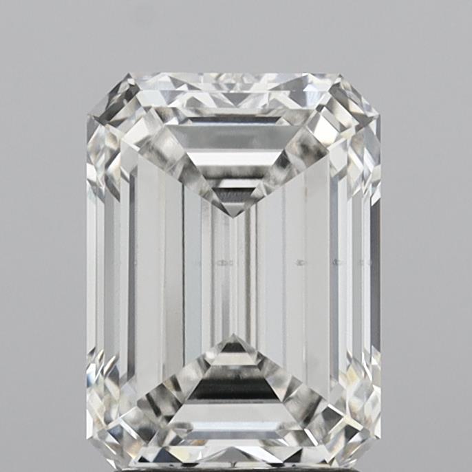 2.9ct Emerald G VS1 Lab Created Diamond
