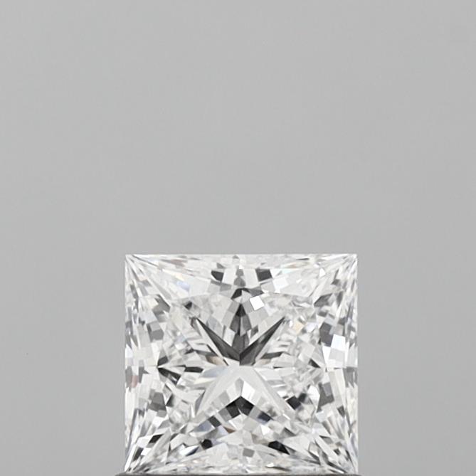 0.86ct Princess E VVS2 Lab Created Diamond