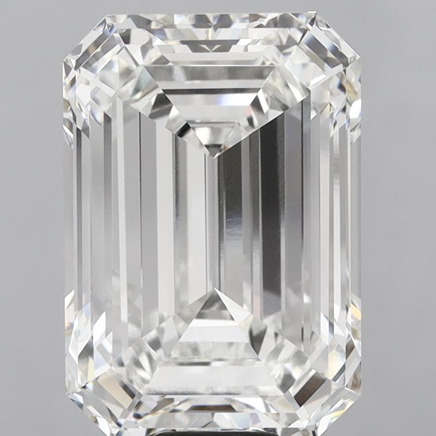 17.08ct Emerald F VVS2 Lab Created Diamond