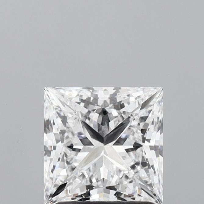 1.58ct Princess D VVS1 Lab Created Diamond