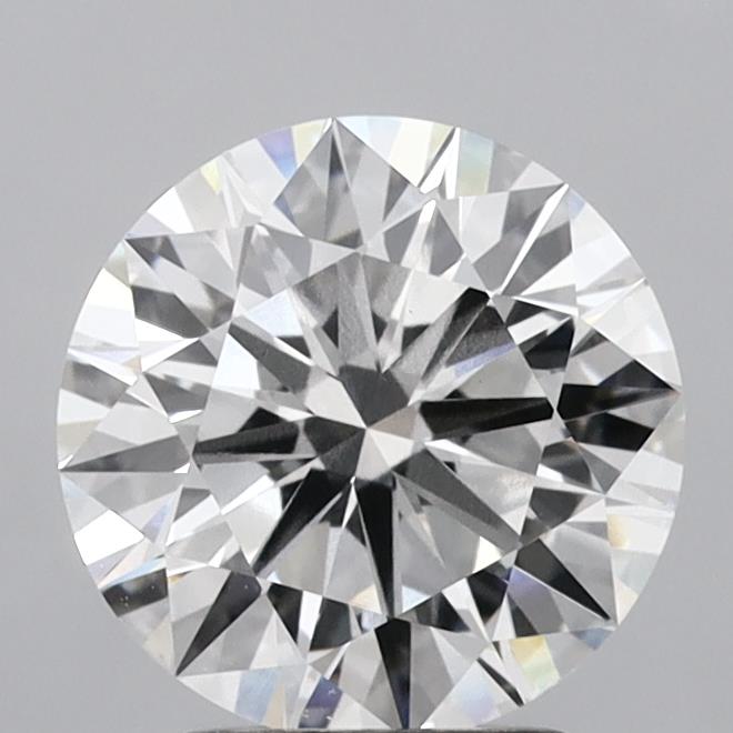 2.67ct Round F VVS2 Lab Created Diamond