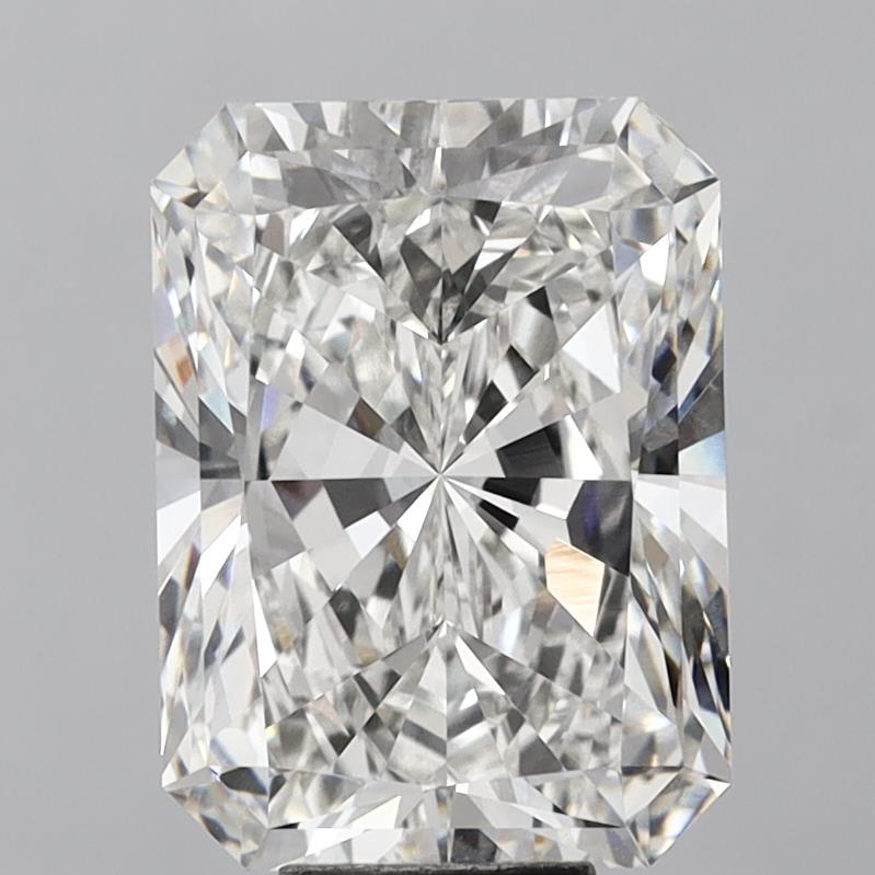 10.09ct Radiant F VVS2 Lab Created Diamond