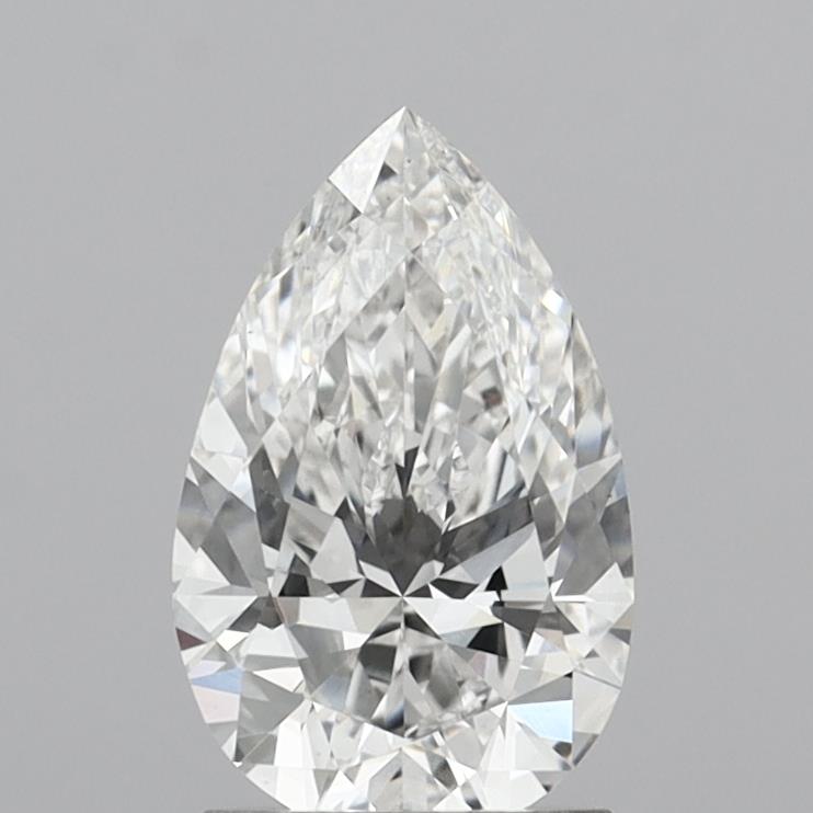 1.77ct Pear E VS2 Lab Created Diamond