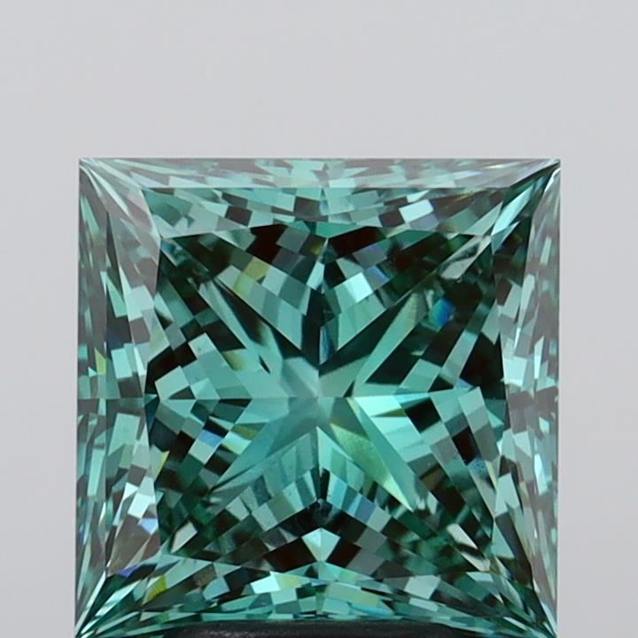 4.09ct Princess  VS1 Lab Created Diamond