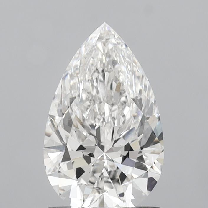 1.41ct Pear F VS2 Lab Created Diamond