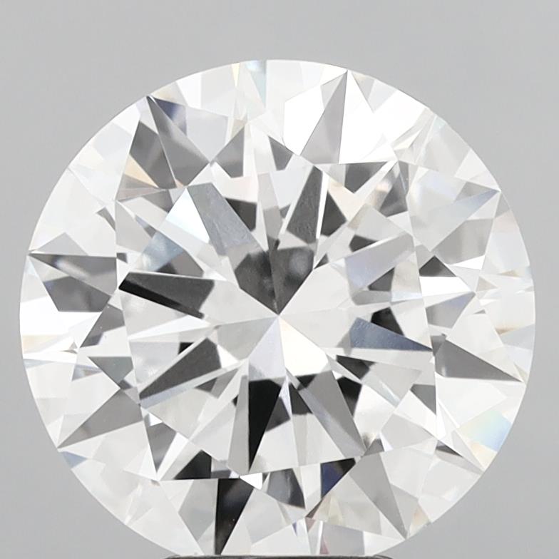 5.76ct Round F VVS2 Lab Created Diamond