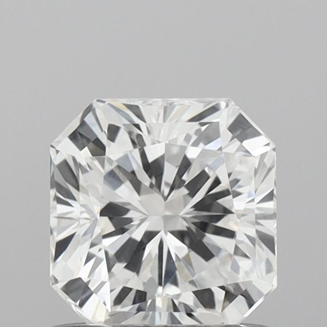 0.87ct Radiant E VVS2 Lab Created Diamond