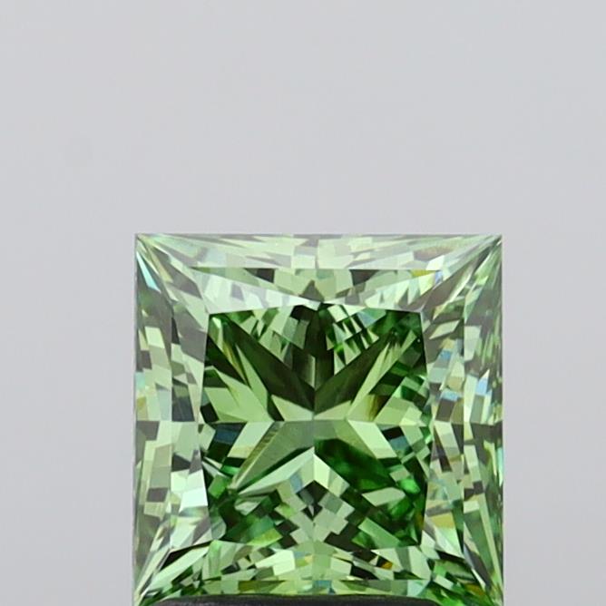 1.94ct Princess  VVS2 Lab Created Diamond