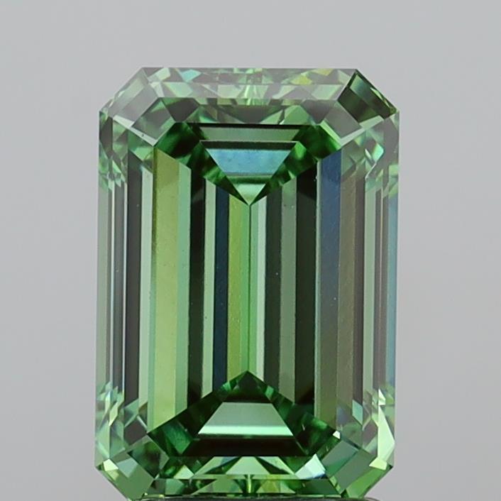 2.97ct Emerald  VS1 Lab Created Diamond
