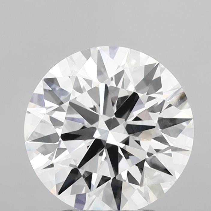 2.89ct Round D VVS2 Lab Created Diamond