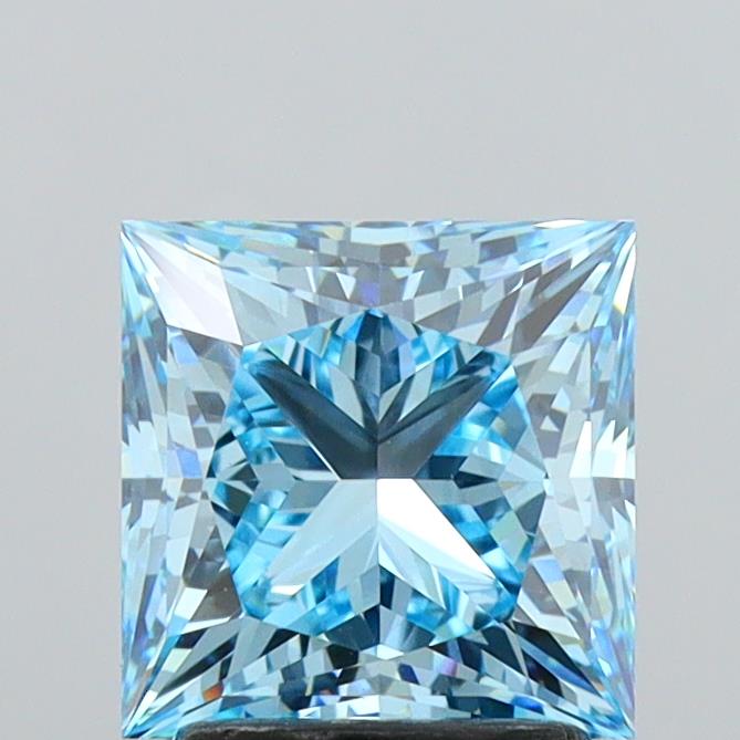 2.5ct Princess  VS1 Lab Created Diamond
